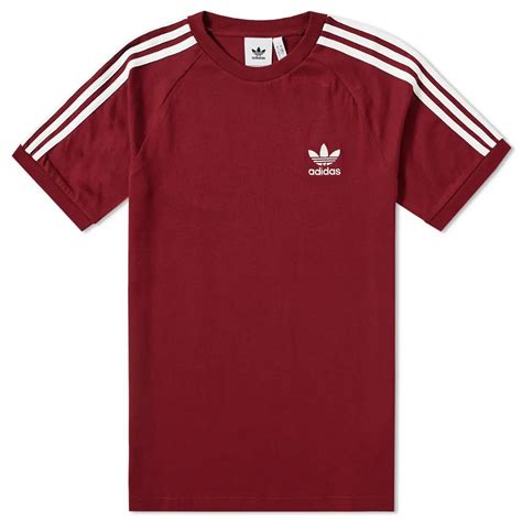 adidas herren t shirt trefoil weinrot|adidas Trefoil T.